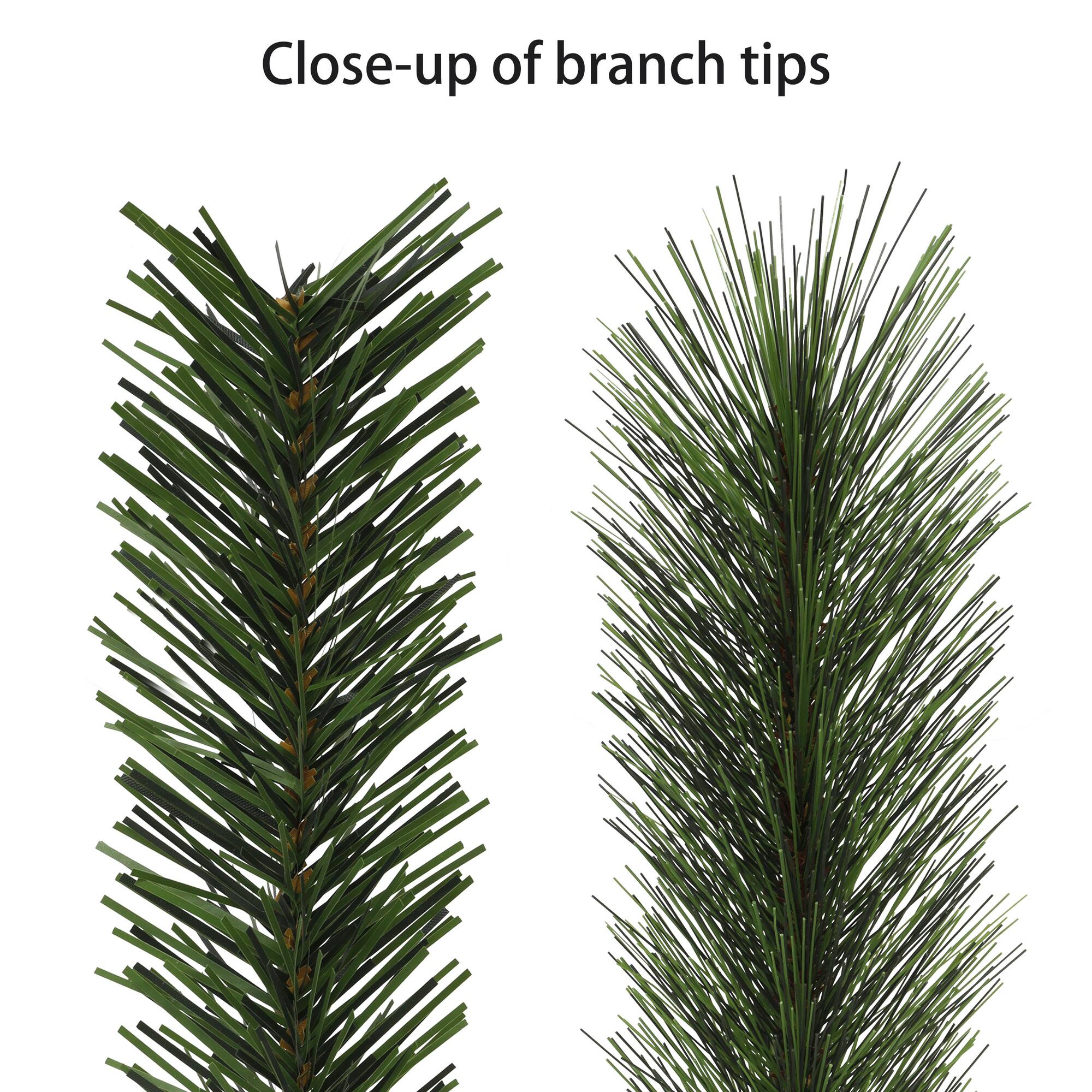 3.5ft. Pre-Lit Battery Operated Potted Artificial Christmas Trees